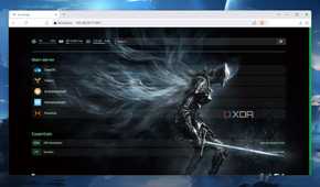 The Homepage dashboard