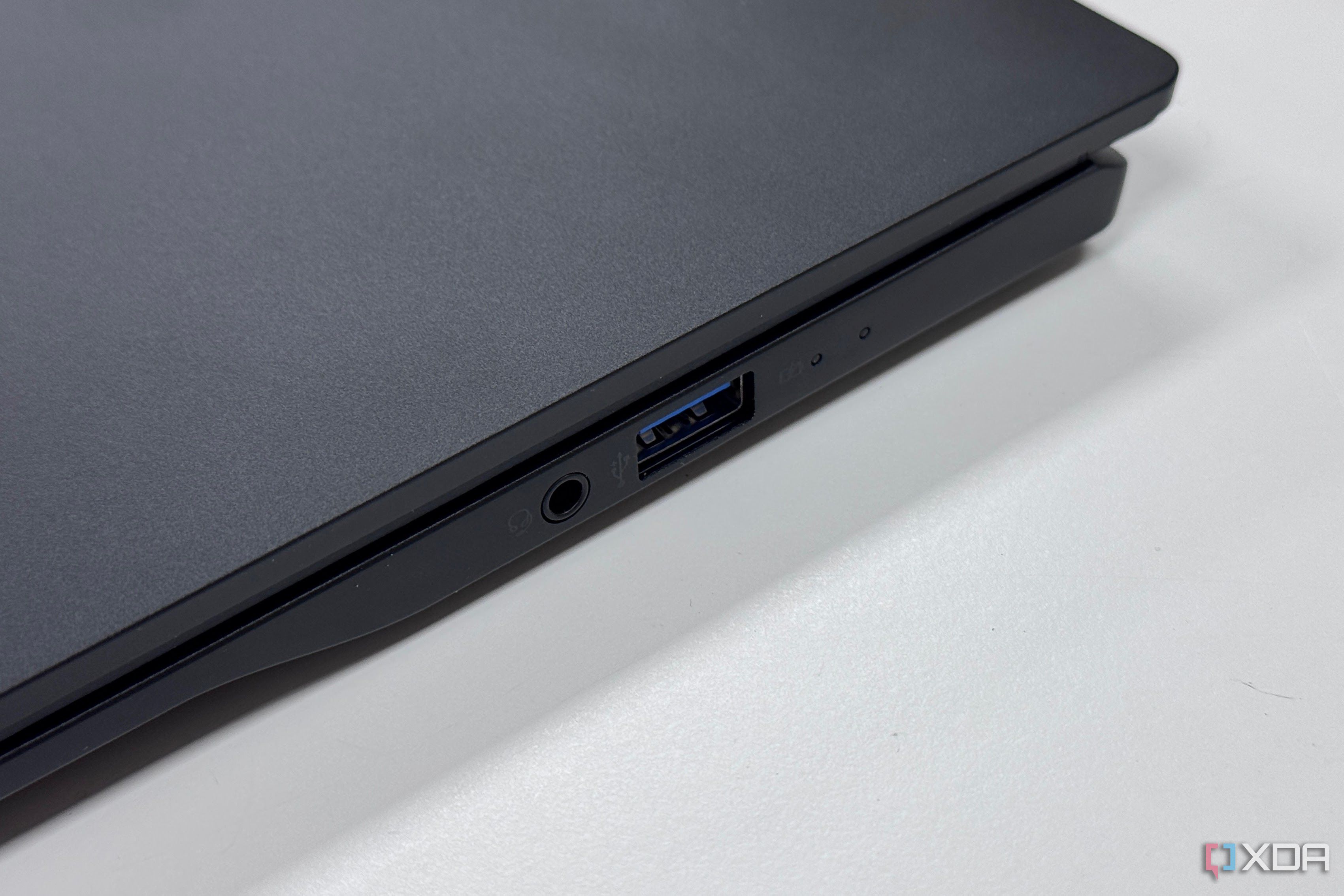 The right side ports on the Acer Swift 16 AI