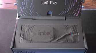 Intel Arc B580 box