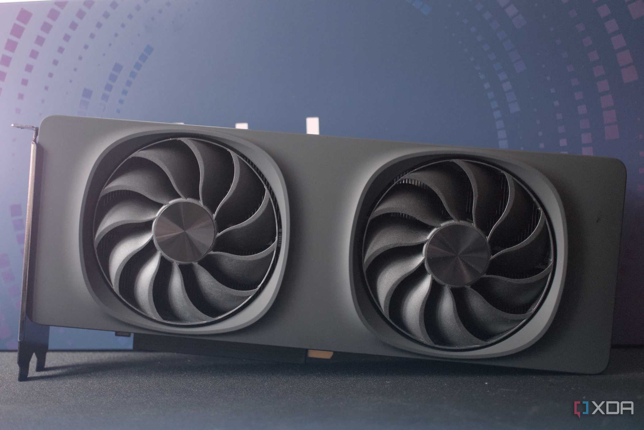 Intel Arc B580 front