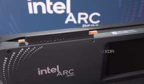 Intel Arc B580 PCIe slot.
