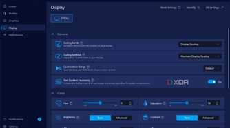 Intel Graphics Software Display
