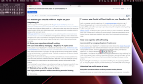 Joplin screenshot macos