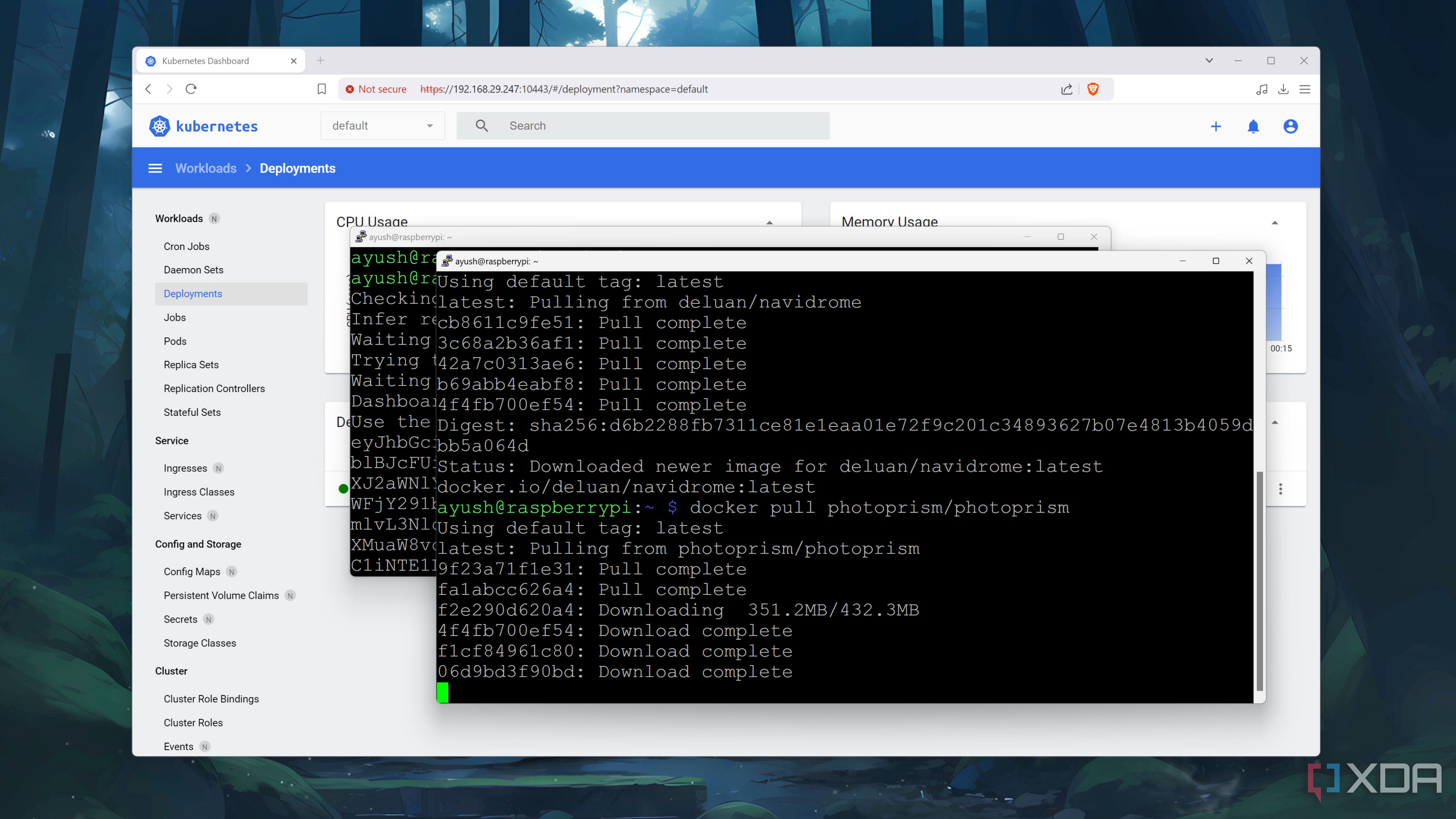Running a Kubernetes cluster on a Raspberry Pi