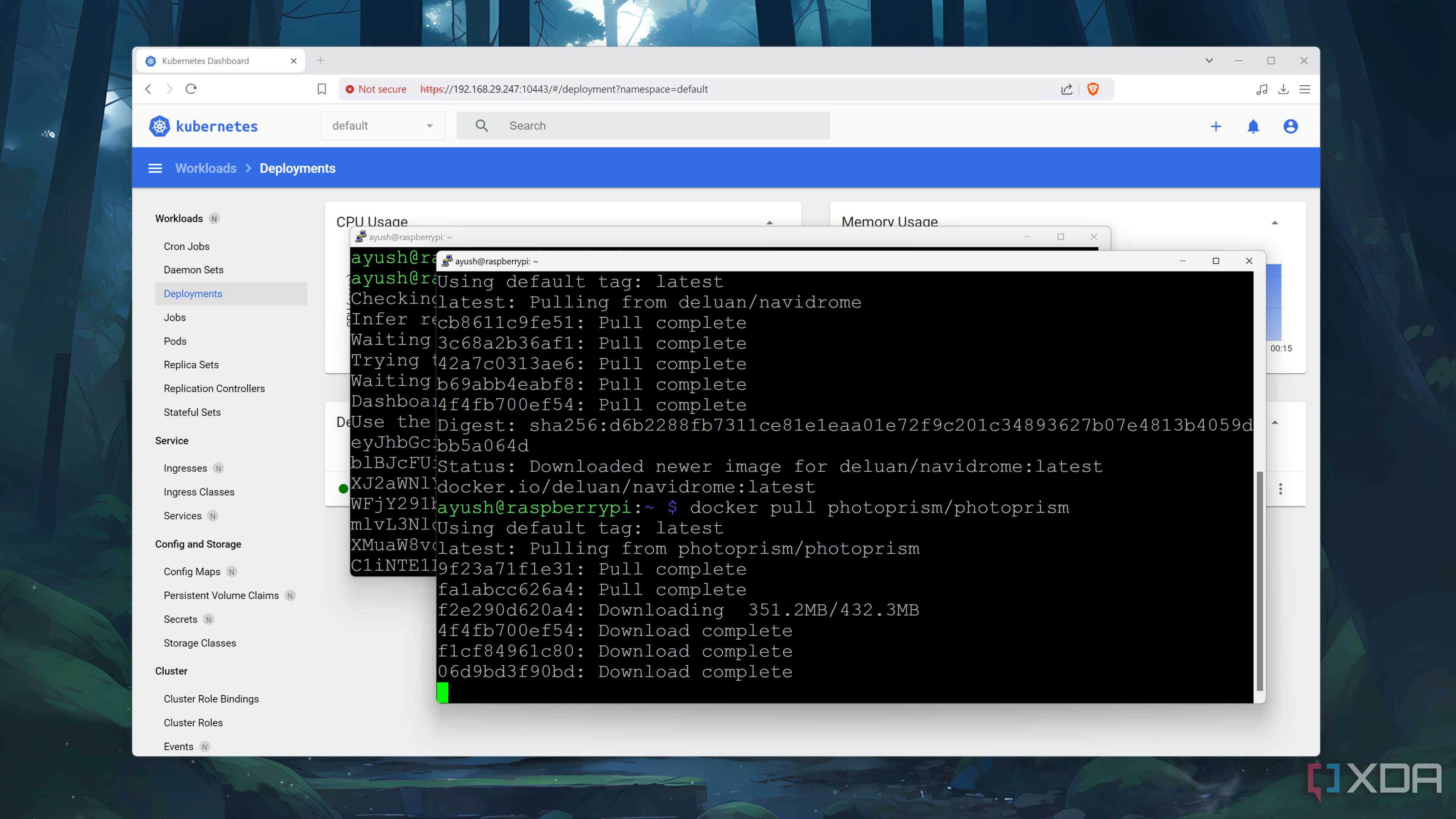 Running a Kubernetes cluster on a Raspberry Pi
