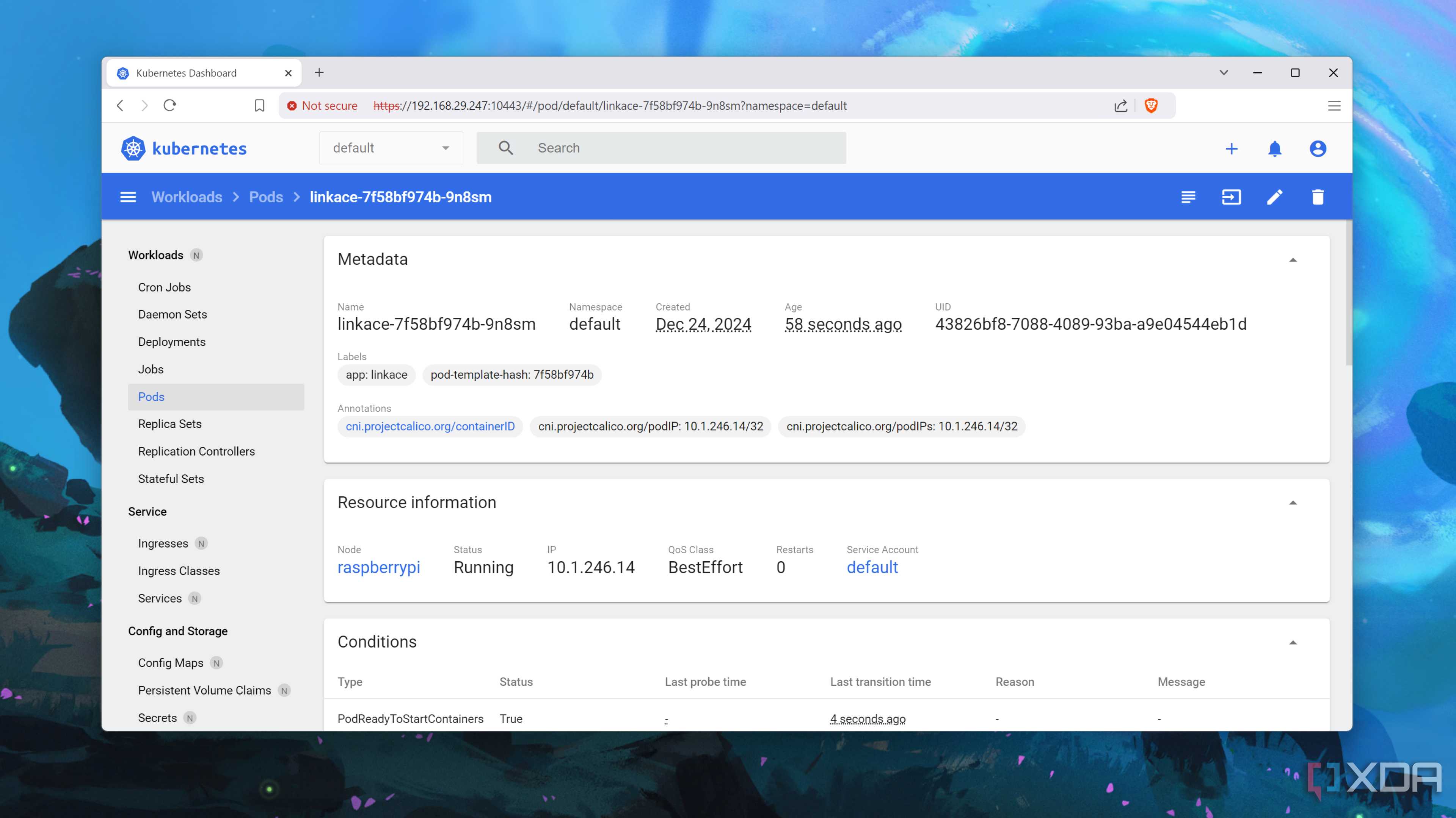 Running a Kubernetes cluster on a Raspberry Pi