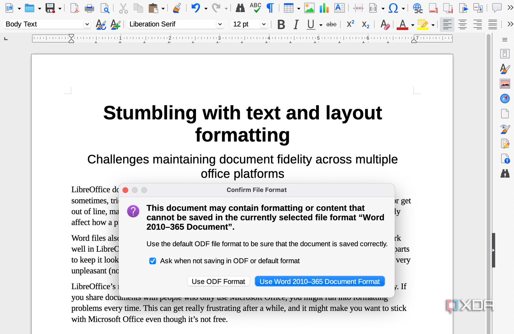 8 reasons LibreOffice isn't a better office suite than Microsoft Office