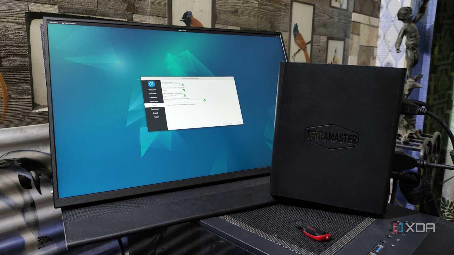 Running Debian on a NAS