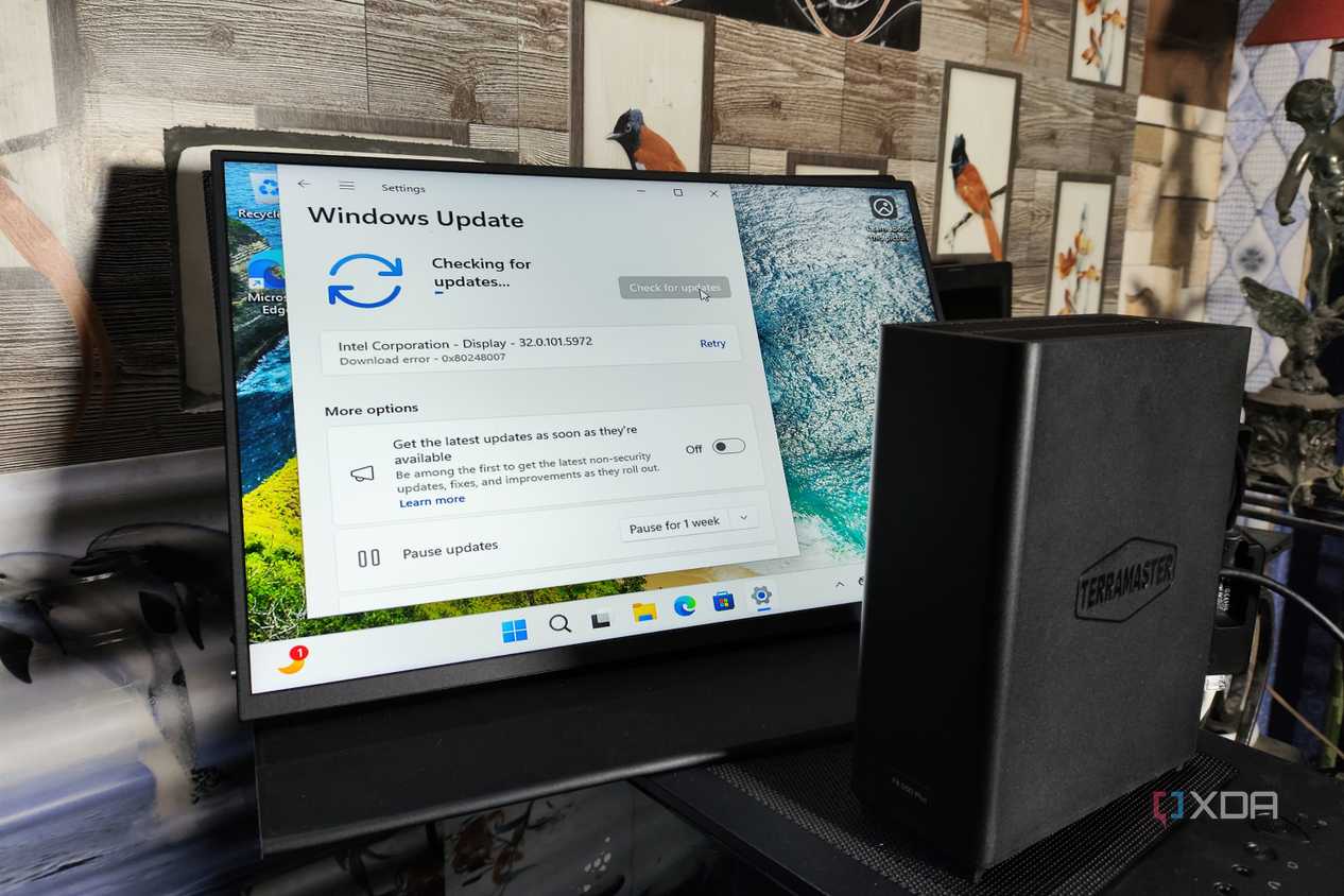 Updating Windows 11 on a NAS