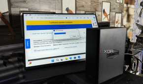 Downloading Intel drivers in Windows 11 on a NAS