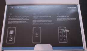 Netgear Nighthawk RS300 welcome card