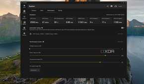 screenshot of nvidia app system page