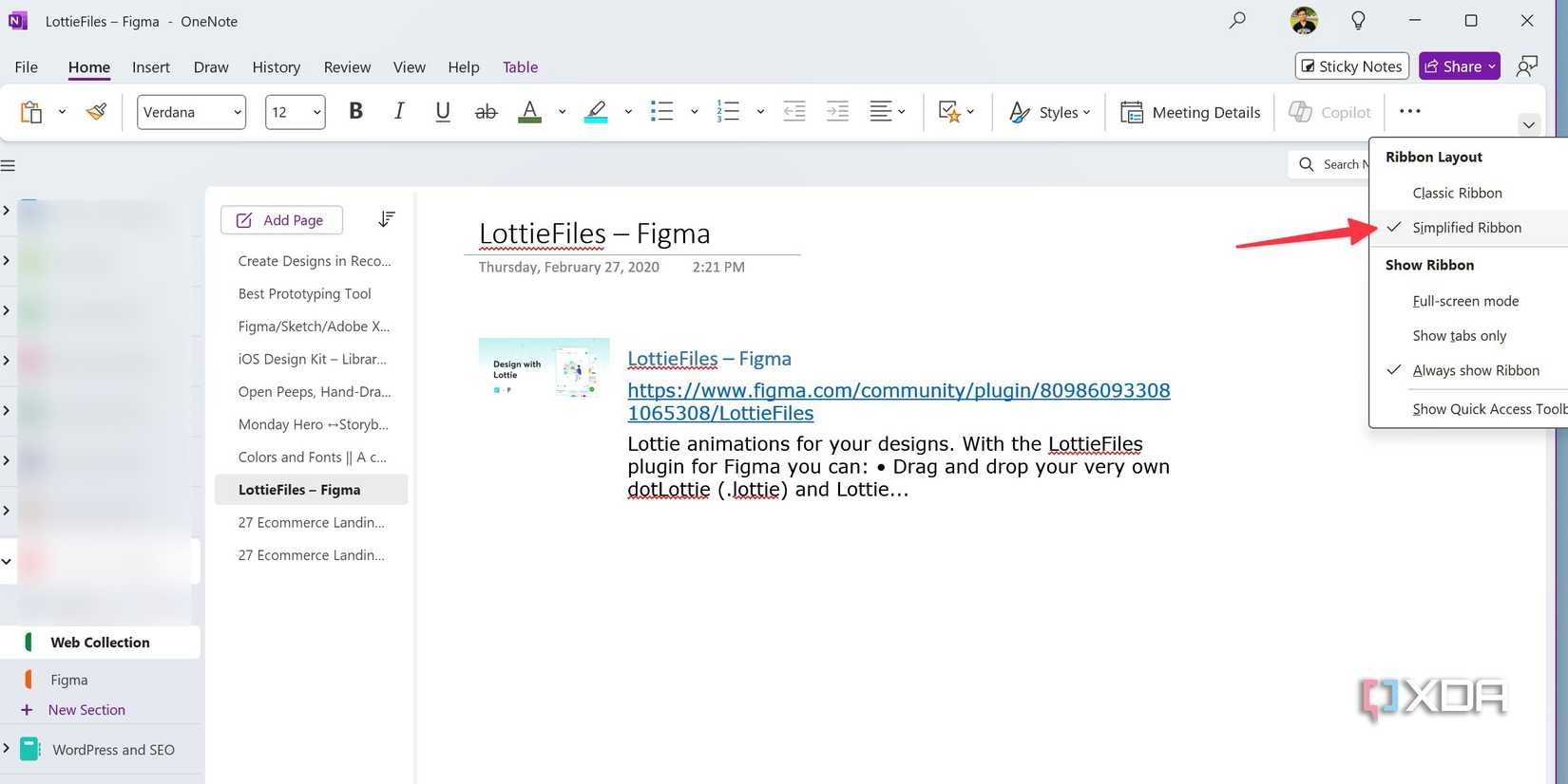 These settings in OneNote should be changed