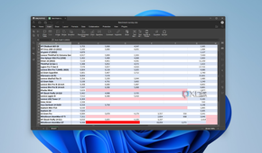 Screenshot of OnlyOffice displaying an Excel spreadsheet