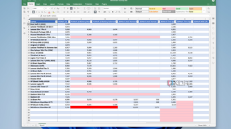 Screenshot of OnlyOffice showing a spreadsheet open in a windows containing multiple tabs