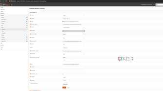 The Firewall Rules tab in the OPNsense web UI