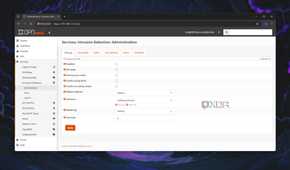 The Intrusion Detection tab in the OPNsense web UI