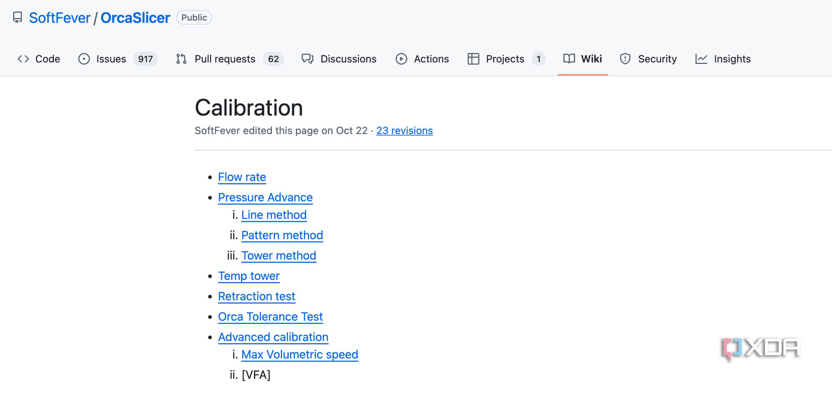 OrrcaSlicer Calibration