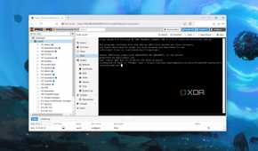 Enter a Proxmox VE-Helper Script in the Shell UI