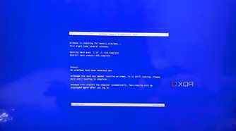 any image showing the screen of the windows memory diagnostic tool running