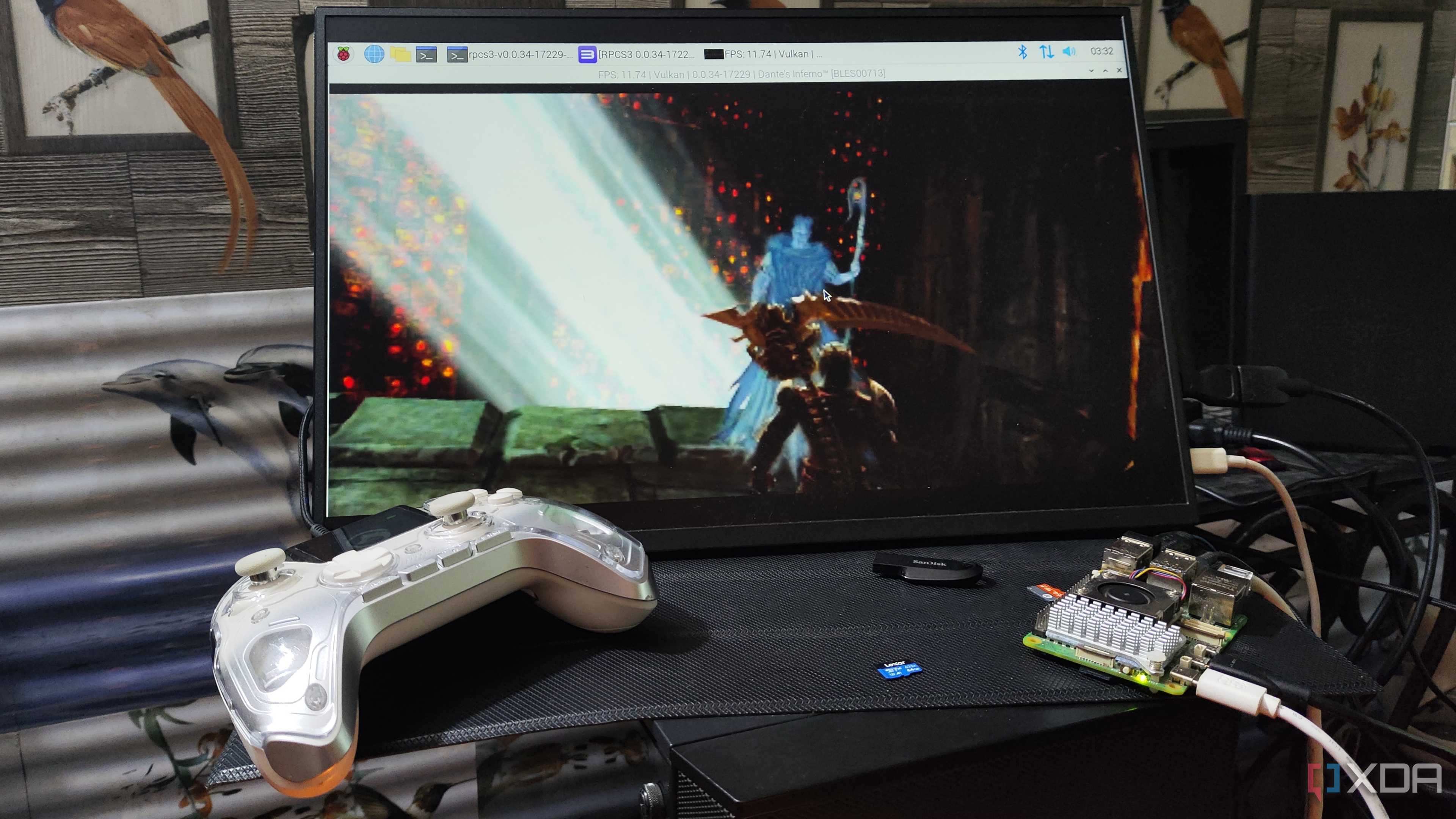 Emulating Dante's Inferno on the Raspberry Pi using RPCS3