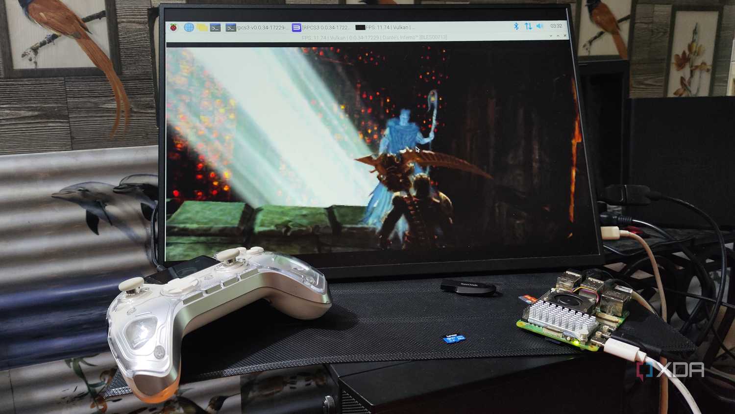 Emulating Dante's Inferno on the Raspberry Pi using RPCS3