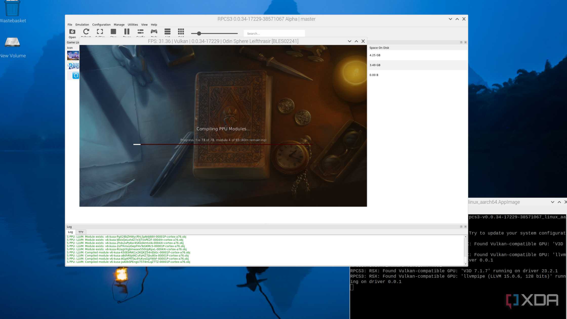 Running Odin Sphere in RPCS3