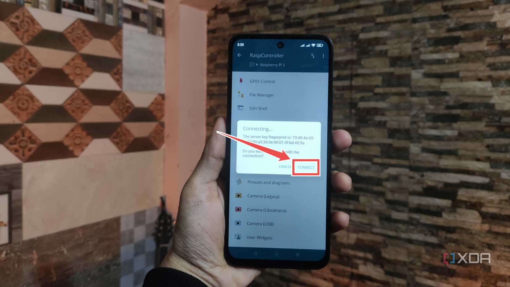 RaspController is my go-to Android app for tinkering with my Raspberry Pi