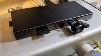 razer usb 4 dock with usb devices attached