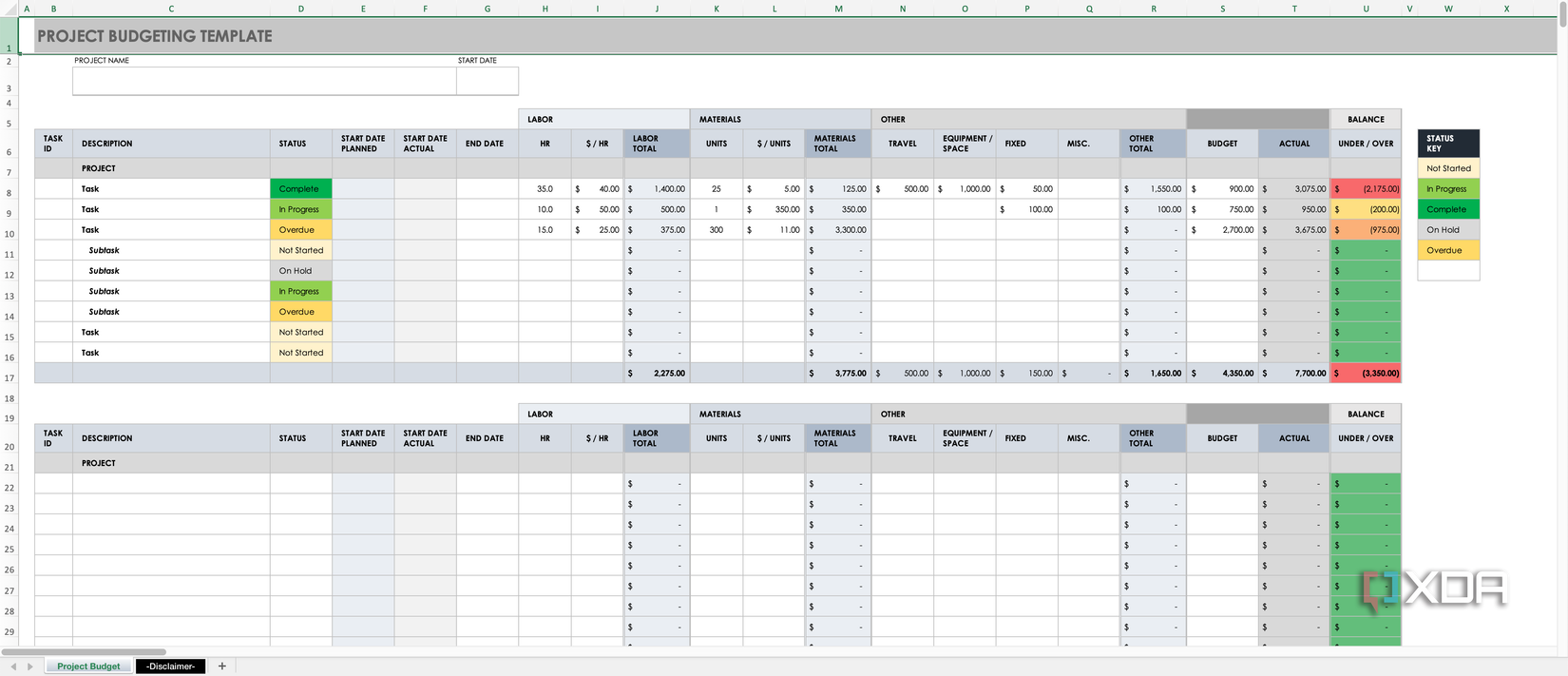 Free Excel Task Tracker Template Excel Templates