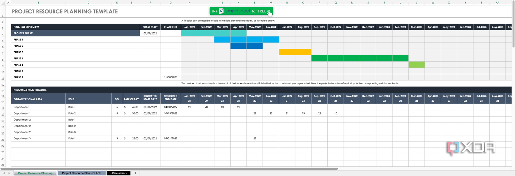 10 free Excel templates that will help you track your projects