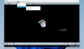 Screenshot of SMPlayer on Windows 11 showing the bookmarks menu