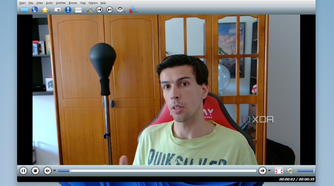 Screenshot of Windows 11playing a video in SMPlayer