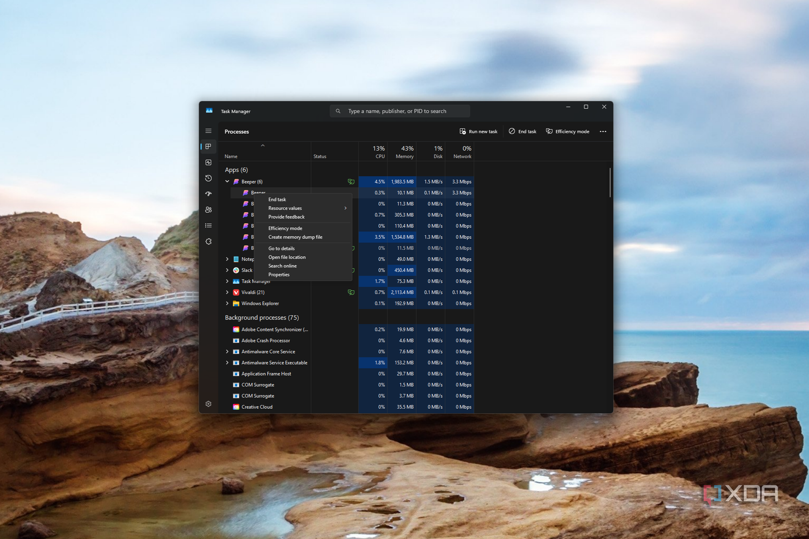Hms Task Menu 13 things you didn't know you could do with Task Manager