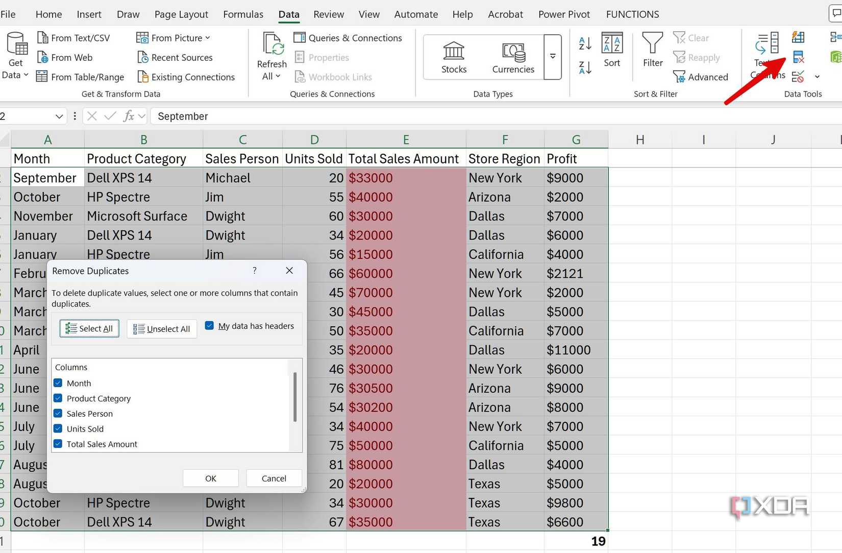 How to tidy up Excel spreadsheets