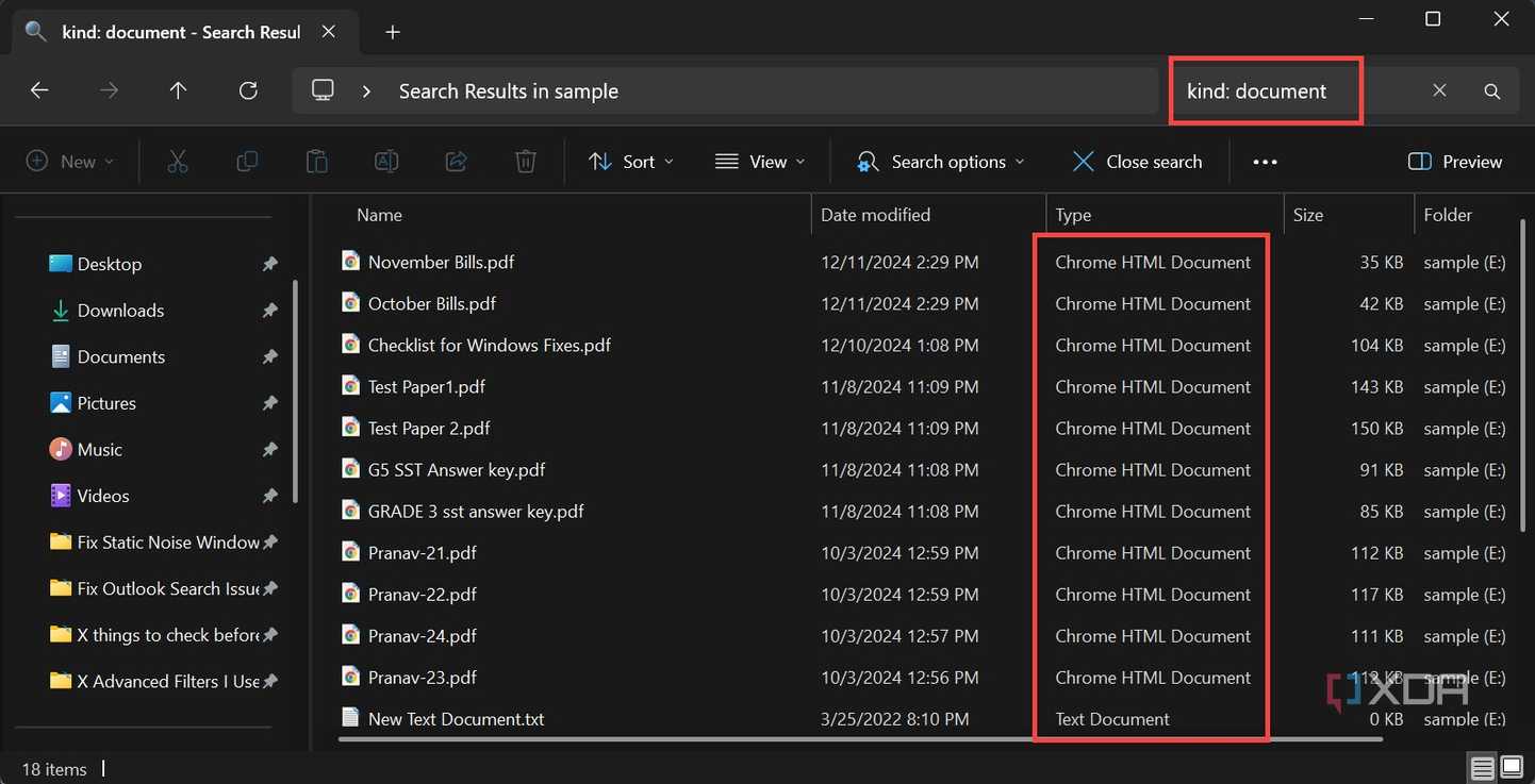 Using-kind-filter-for-document-search