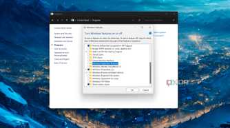 Turning off the Windows Hypervisor Platform setting in the Control Panel