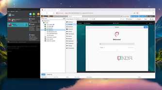 Running a Debian VM inside a Proxmox VM