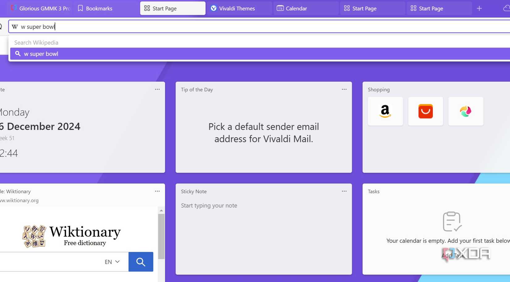 Vivaldi search engine