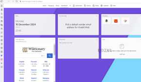 Vivaldi dashboard