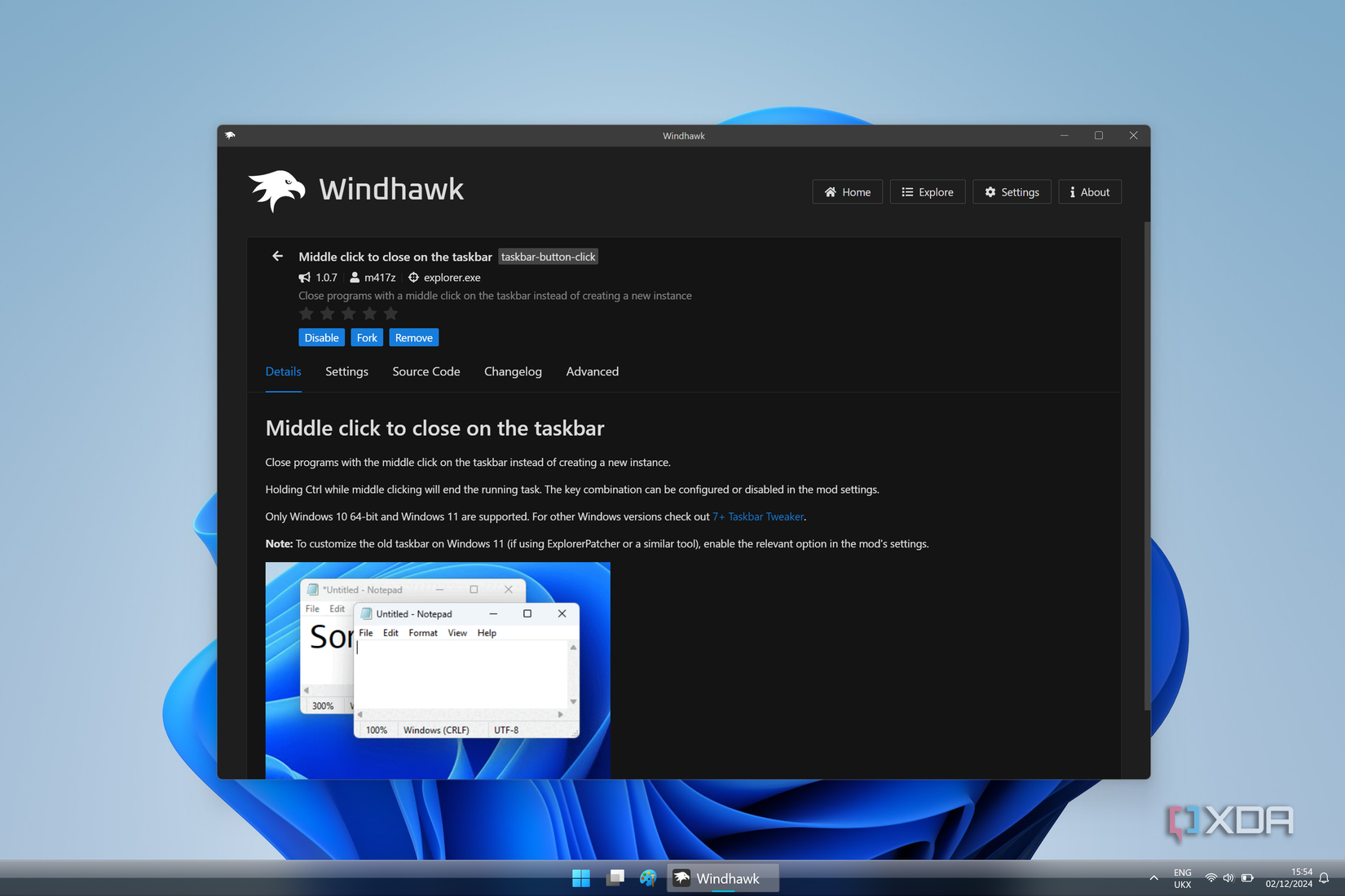 Emuhawk Window Windhawk is one of the coolest Windows customization tools I've ever seen