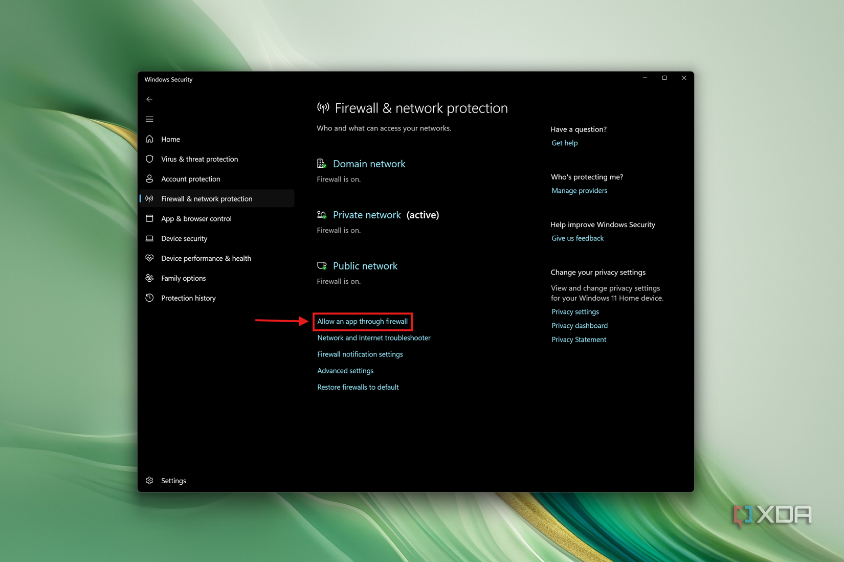 Firewall Allow How to set up and use the firewall on Windows 11