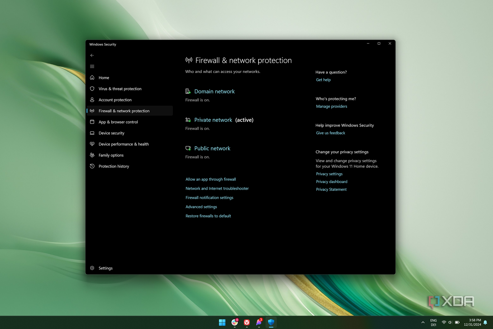 How to set up and use the firewall on Windows 11