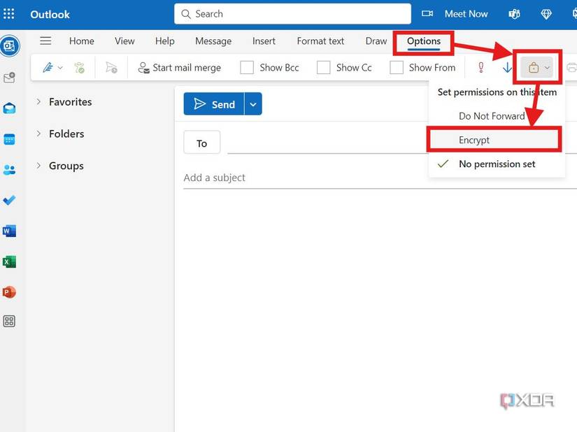 Outlook Encryption Icon Inbox How to encrypt emails Outlook