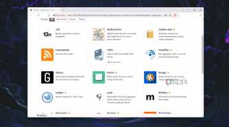 The app collection in YunoHost