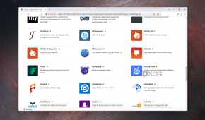 The app collection in YunoHost