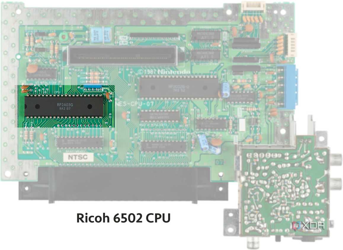 Nintendo NES Mk1 - Ricoh 6502 CPU