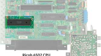 Nintendo NES Mk1 - Ricoh 6502 CPU