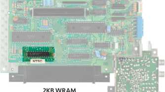 Nintendo NES Mk1 - 2KB-WRAM