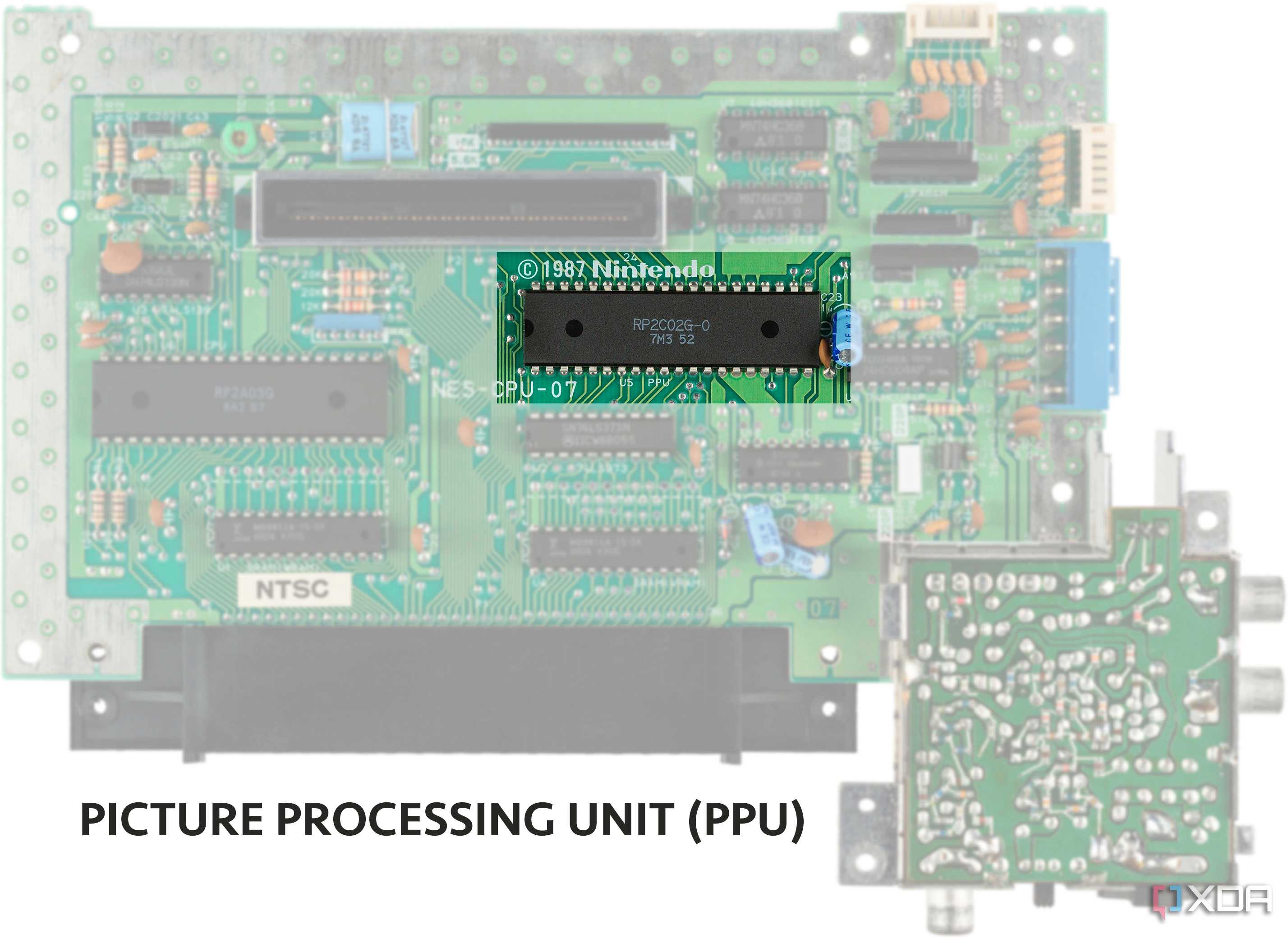 Nintendo NES Mk1 - Ricoh-PPU